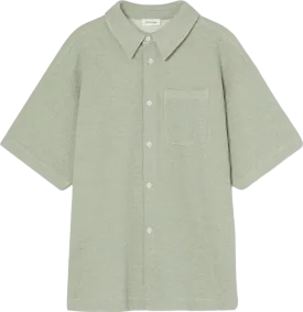 American Vintage Sage Green S/s Shirt UK S/M