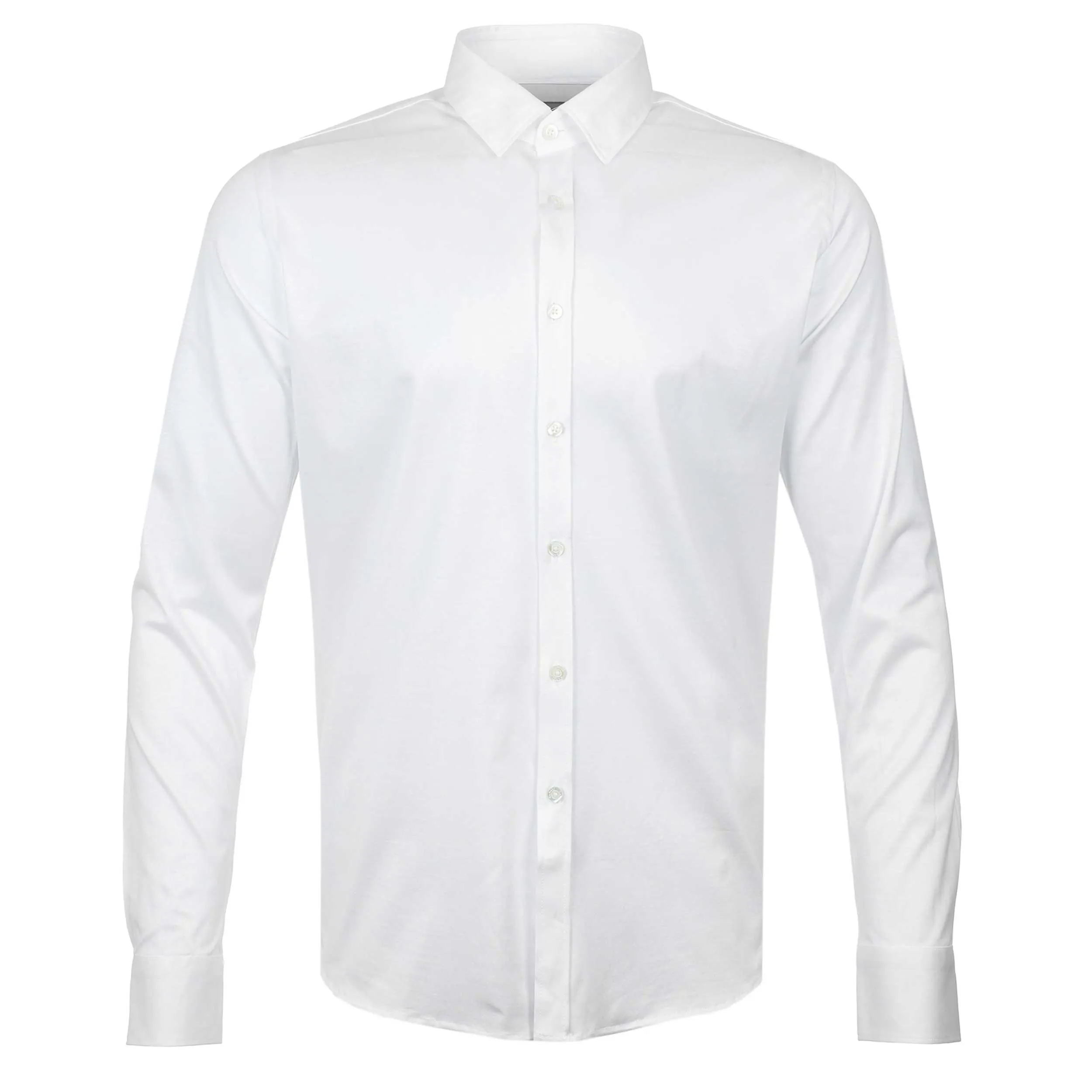Canali Cotton Shirt in White