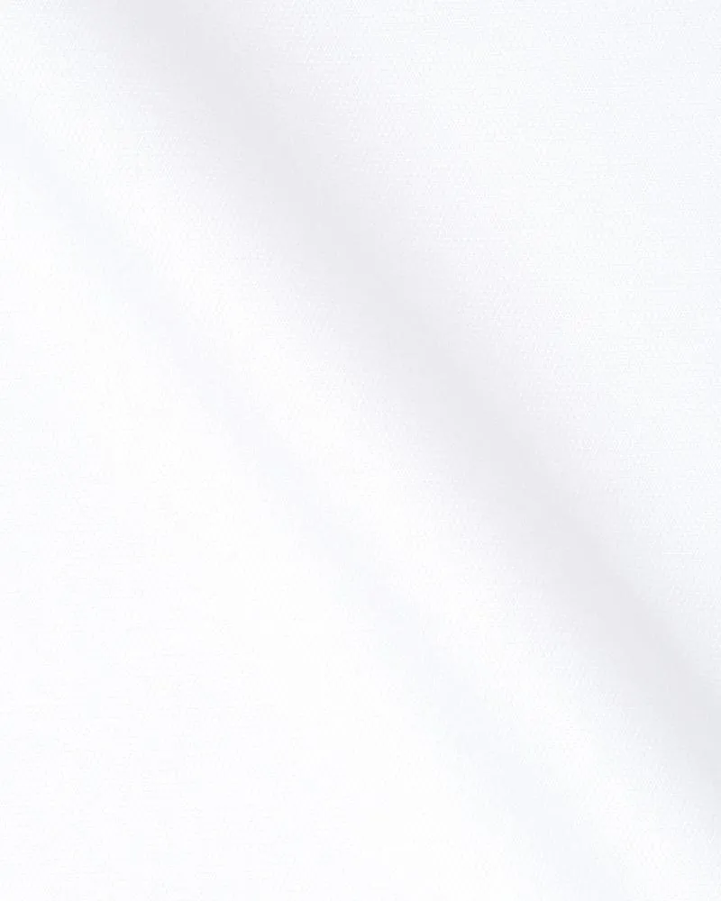 Canclini King Light Pinpoint White Shirt 4873.w5664.0101.bco