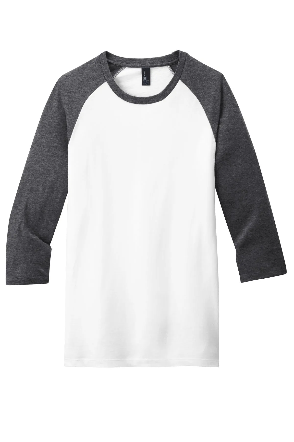 District Men's Very Important Tee 3/4-Sleeve Raglan. DT6210