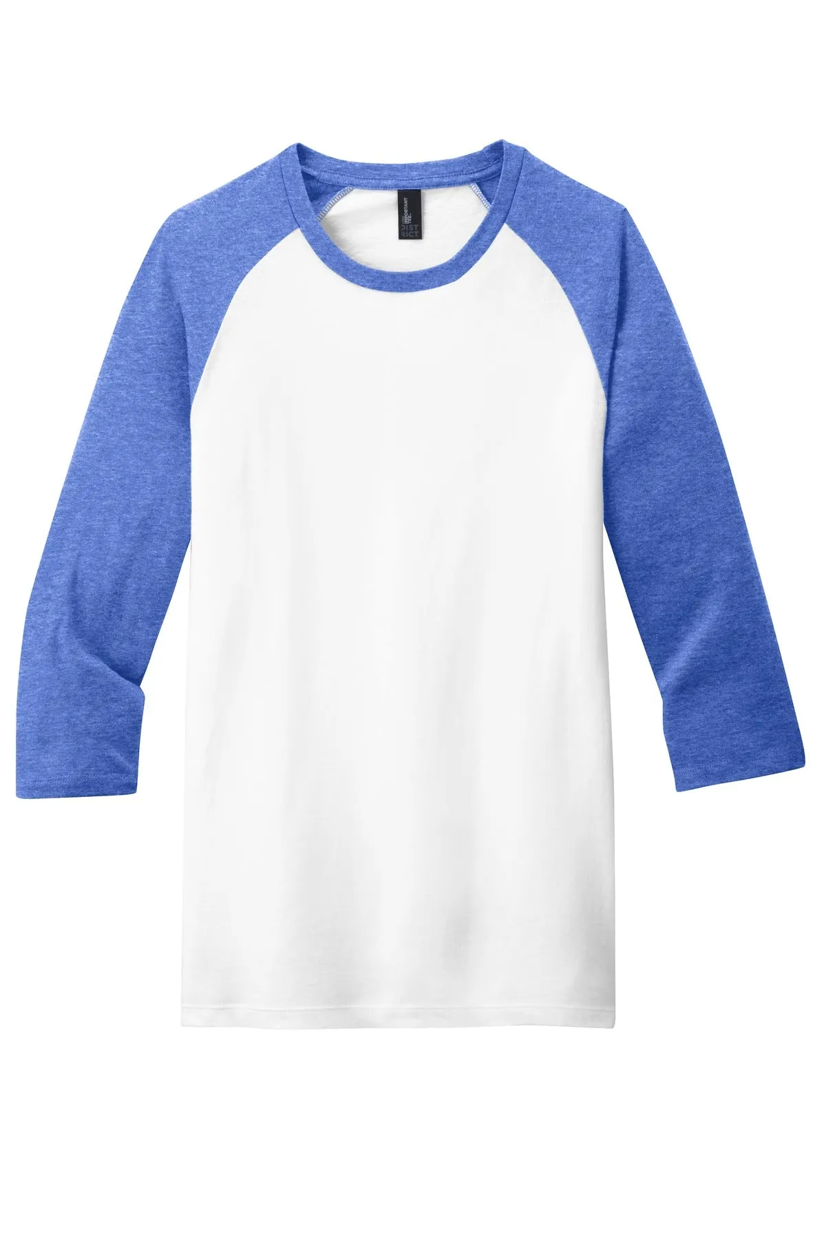 District Men's Very Important Tee 3/4-Sleeve Raglan. DT6210