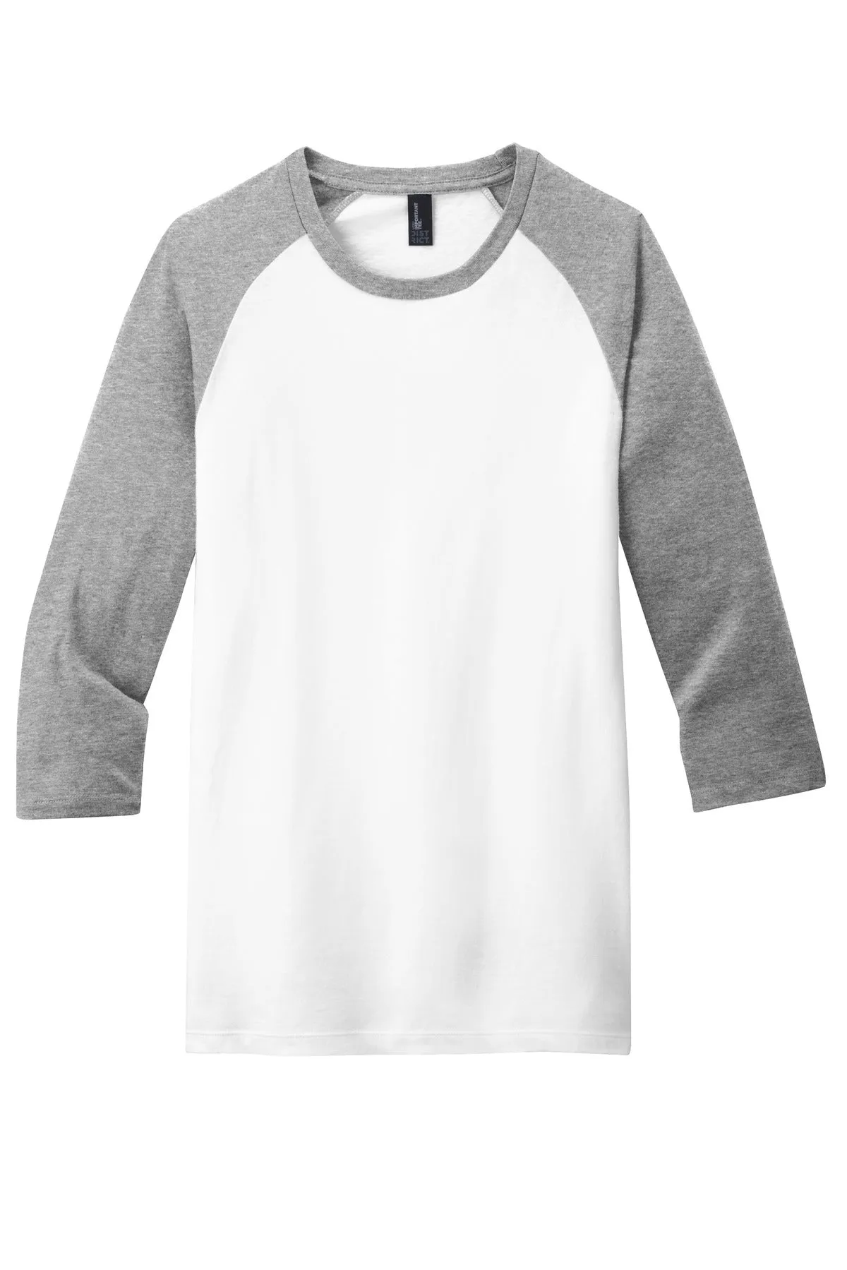 District Men's Very Important Tee 3/4-Sleeve Raglan. DT6210