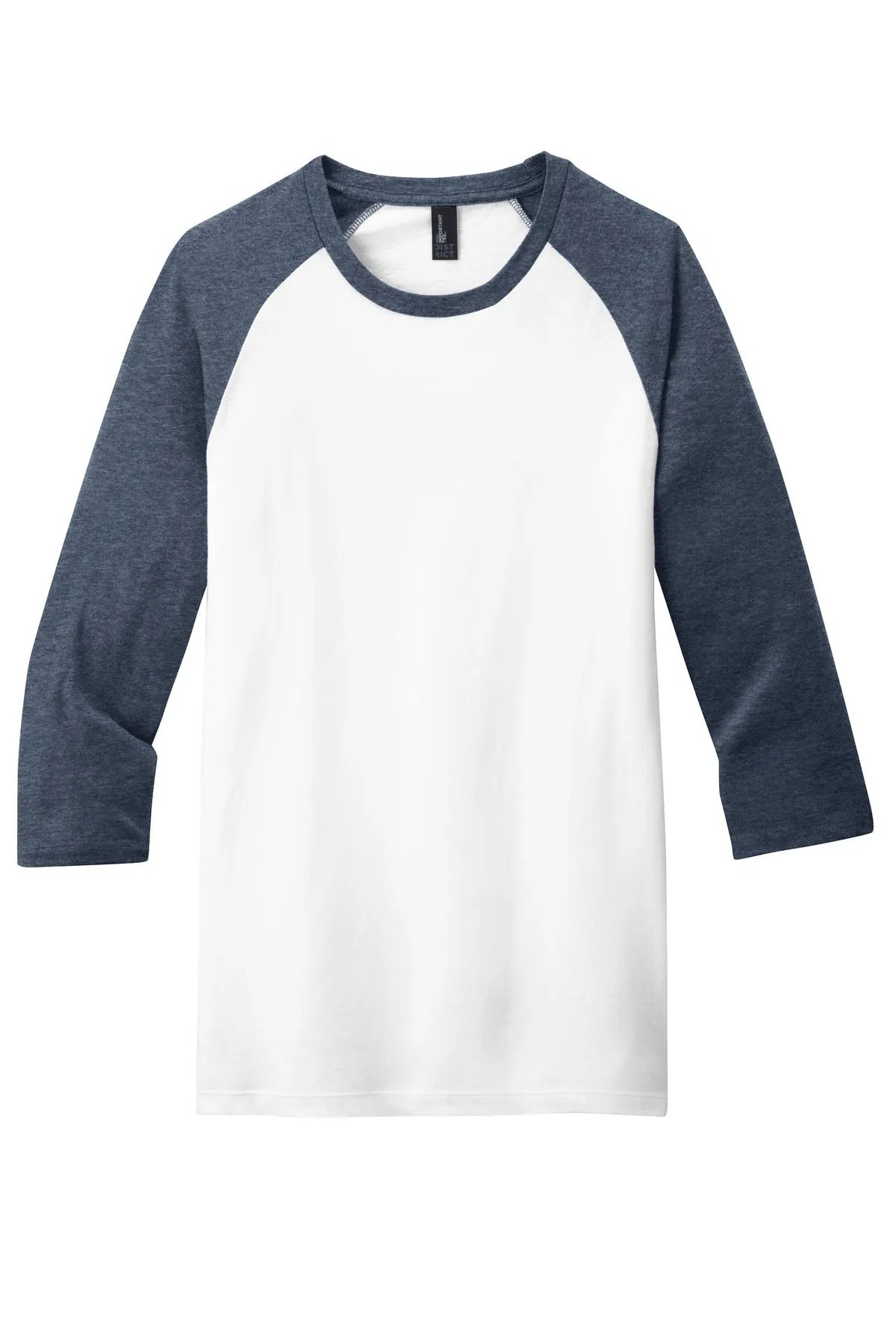 District Men's Very Important Tee 3/4-Sleeve Raglan. DT6210
