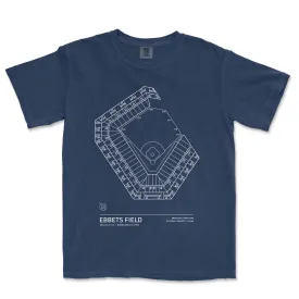 Ebbets Field - Stadium Collection | Comfort Colors® Vintage Tee