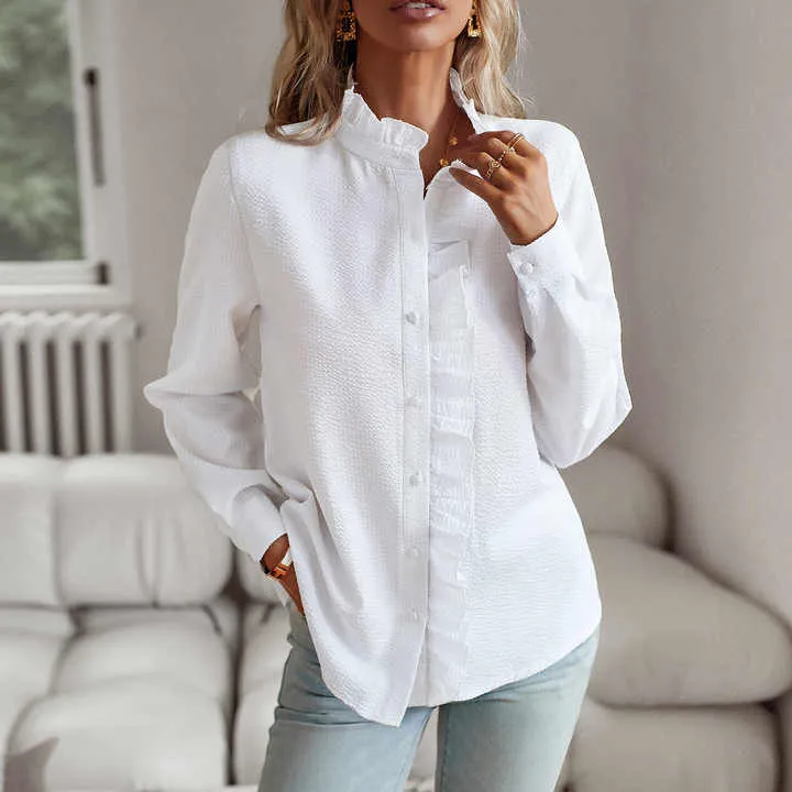 Gianna - Ruffled Shirt