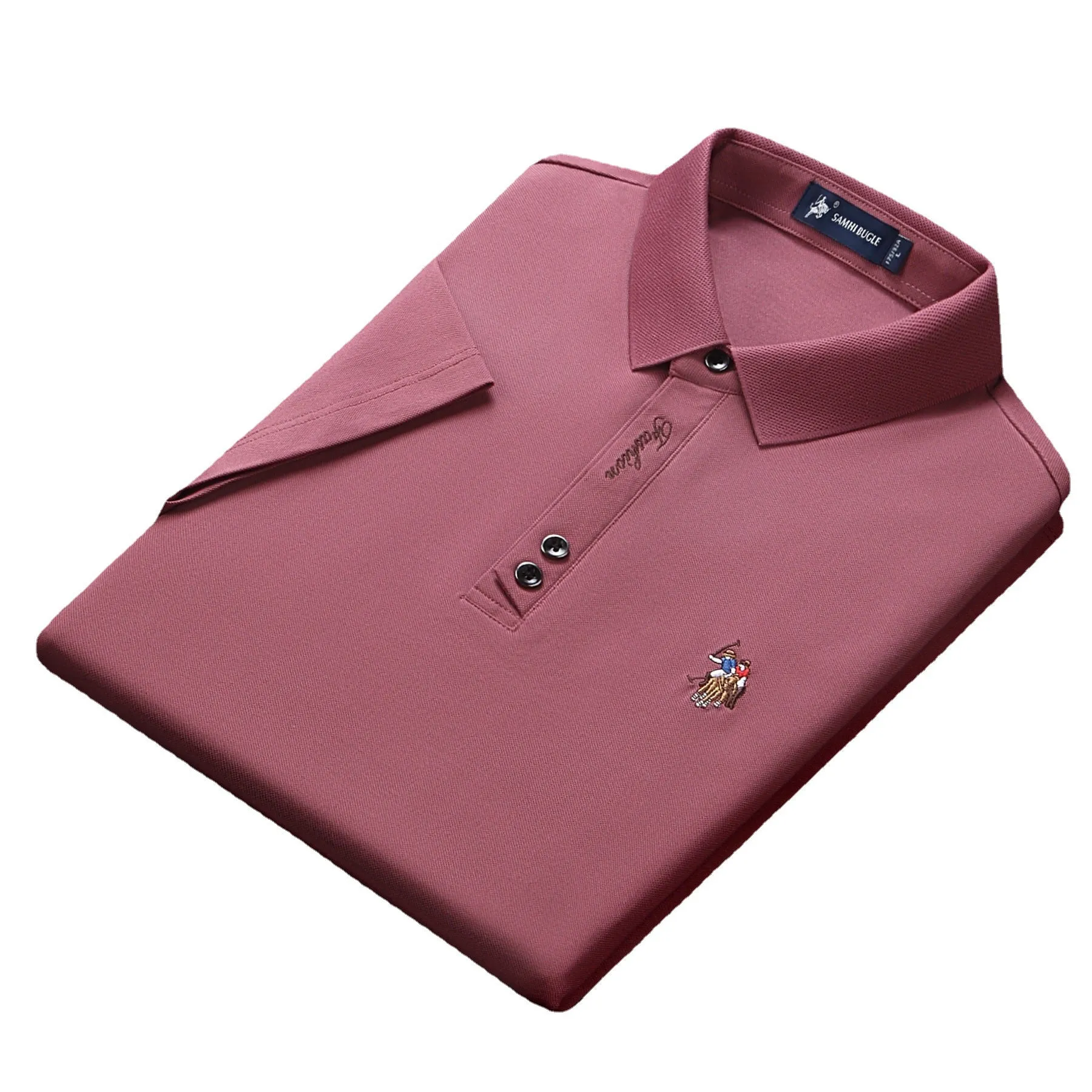 INSTOCK - 2023 new summer loose men's short-sleeved shirt.