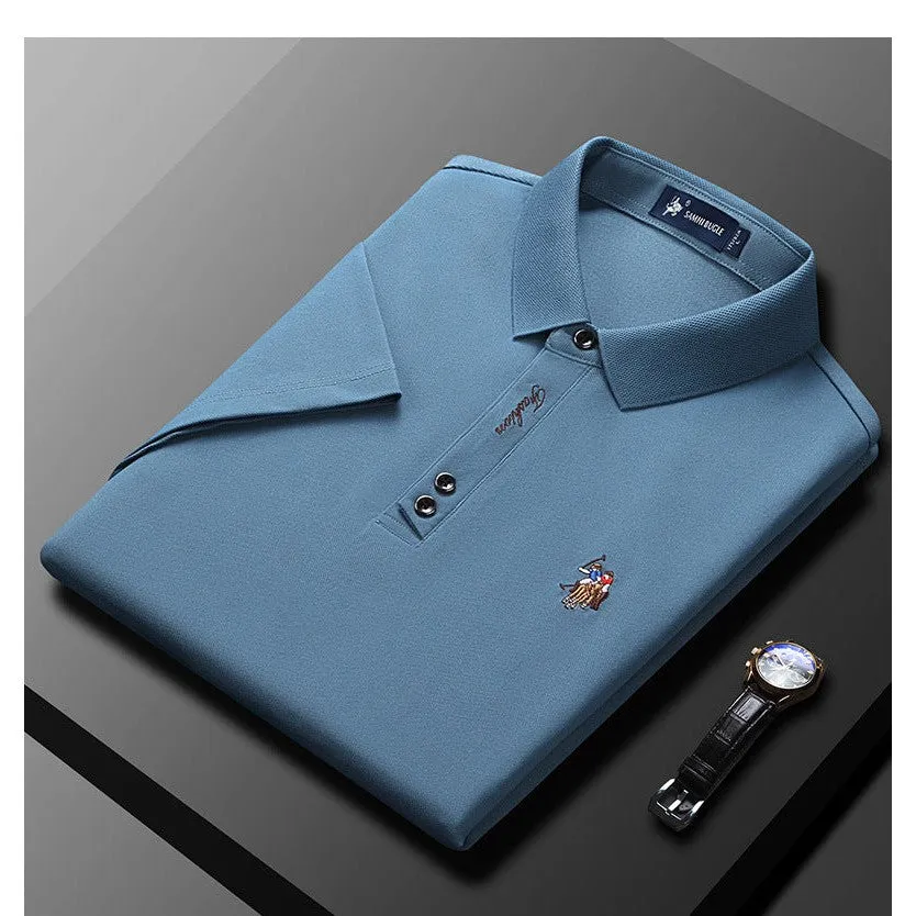 INSTOCK - 2023 new summer loose men's short-sleeved shirt.