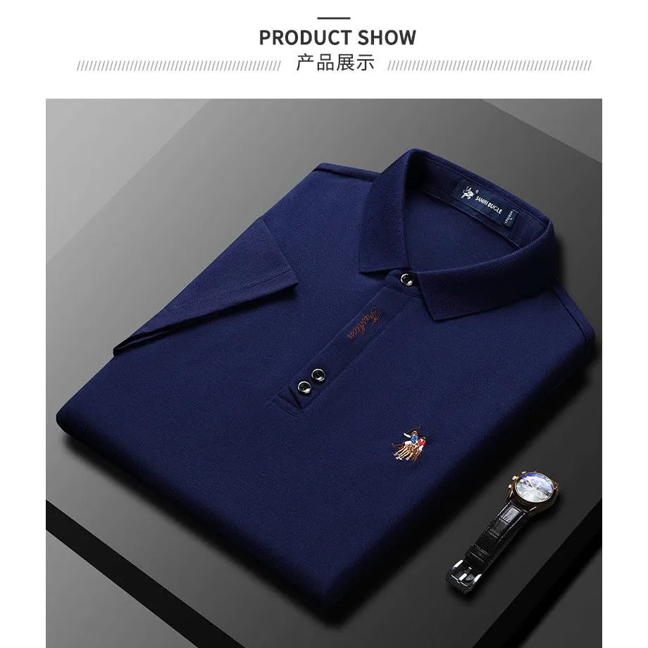 INSTOCK - 2023 new summer loose men's short-sleeved shirt.