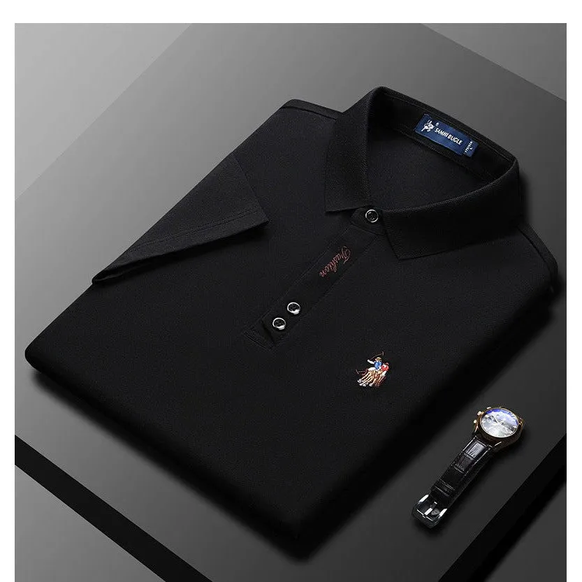 INSTOCK - 2023 new summer loose men's short-sleeved shirt.