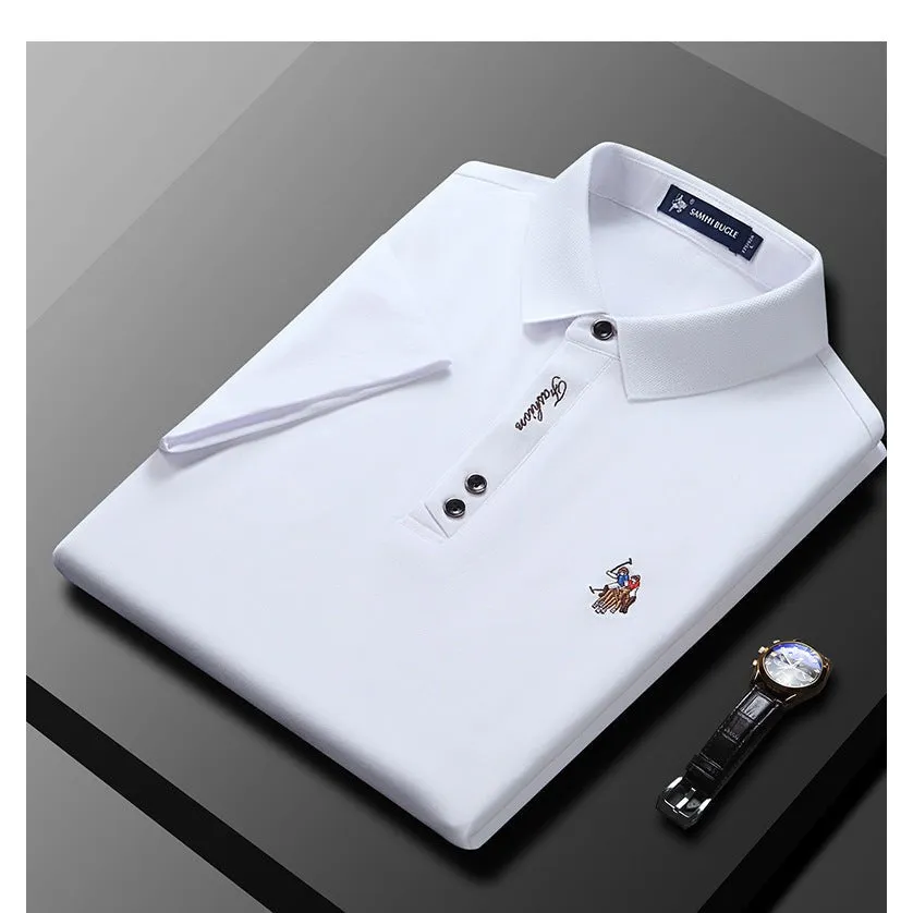 INSTOCK - 2023 new summer loose men's short-sleeved shirt.