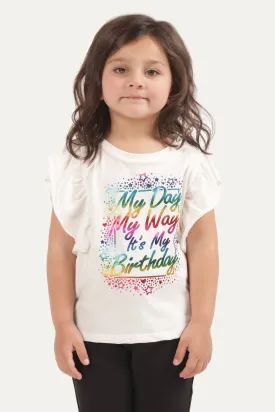 Its My Birthday' Print T-Shirt