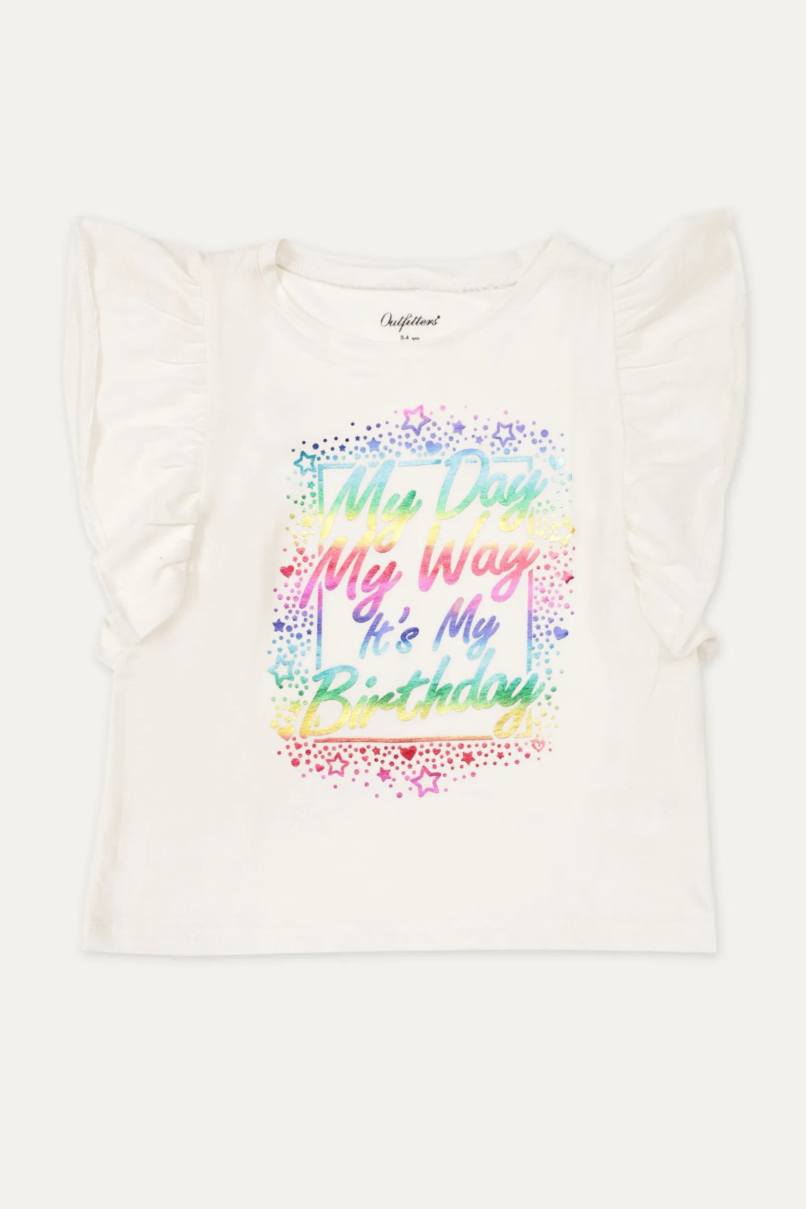 Its My Birthday' Print T-Shirt