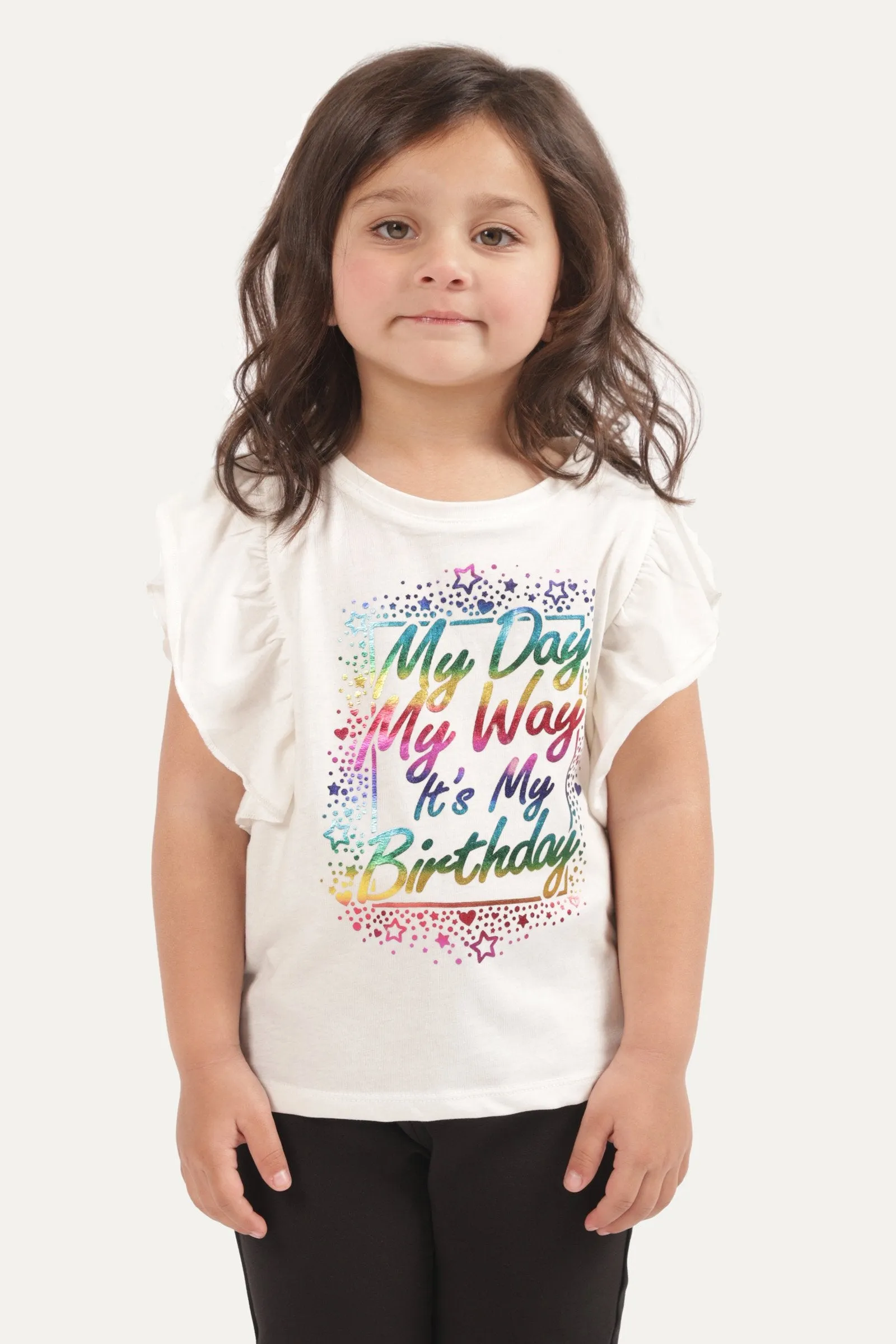 Its My Birthday' Print T-Shirt