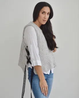 Linen Vest - Downloadable Knitting Pattern