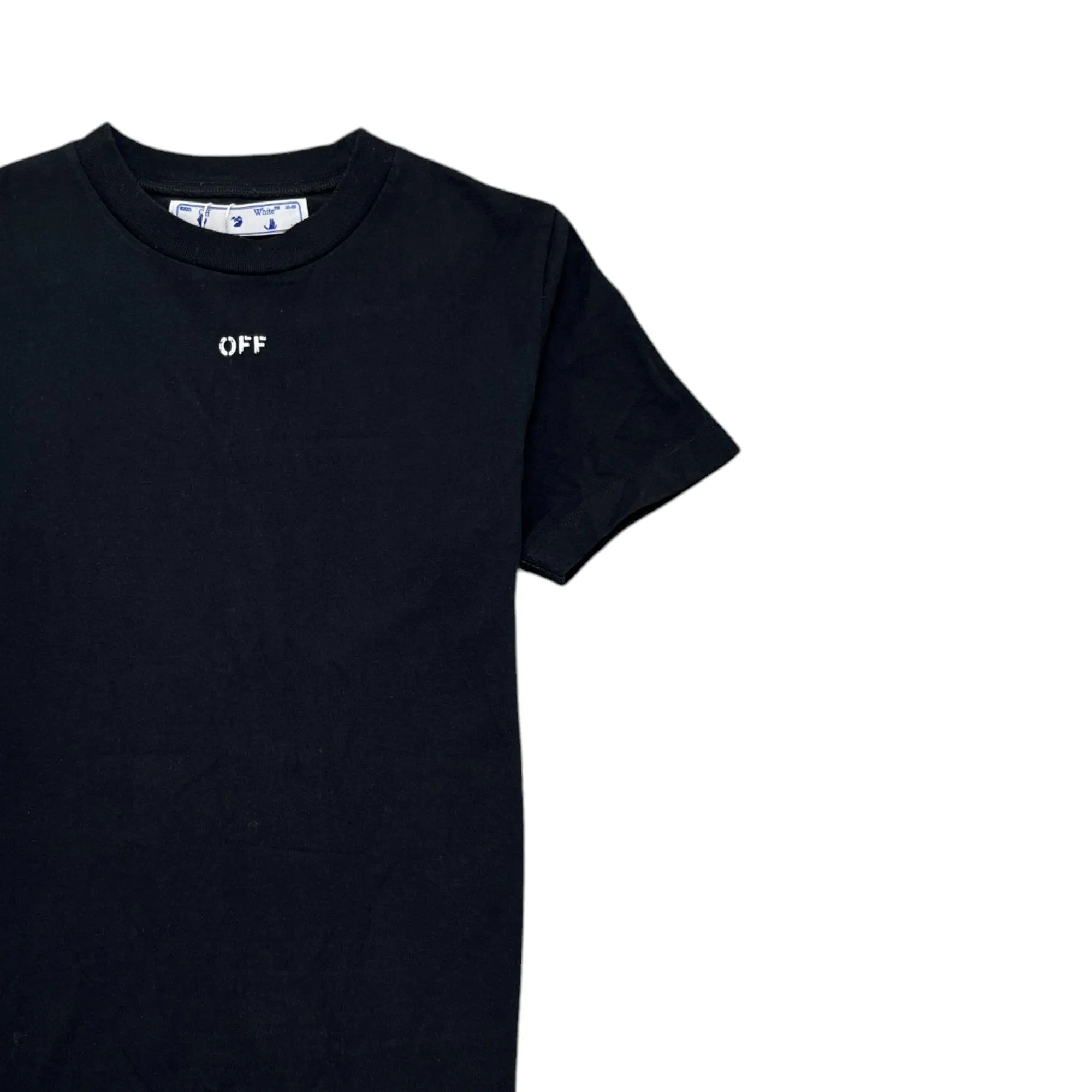 Men's Stencil S/S Over T-Shirt Black Size XS