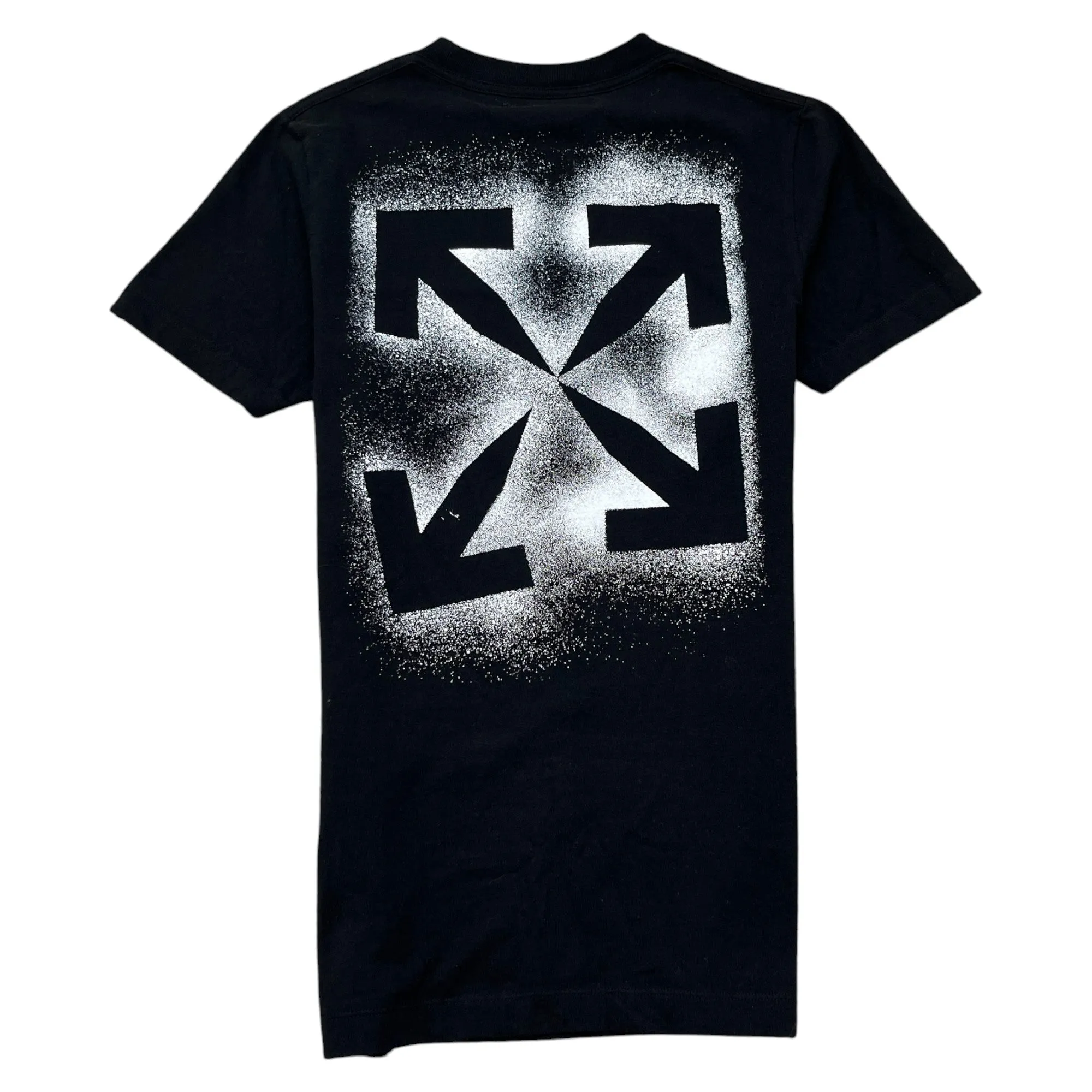 Men's Stencil S/S Over T-Shirt Black Size XS
