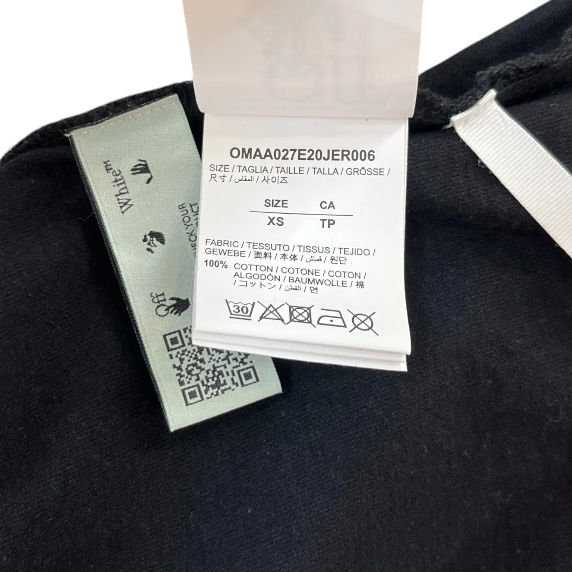 Men's Stencil S/S Over T-Shirt Black Size XS