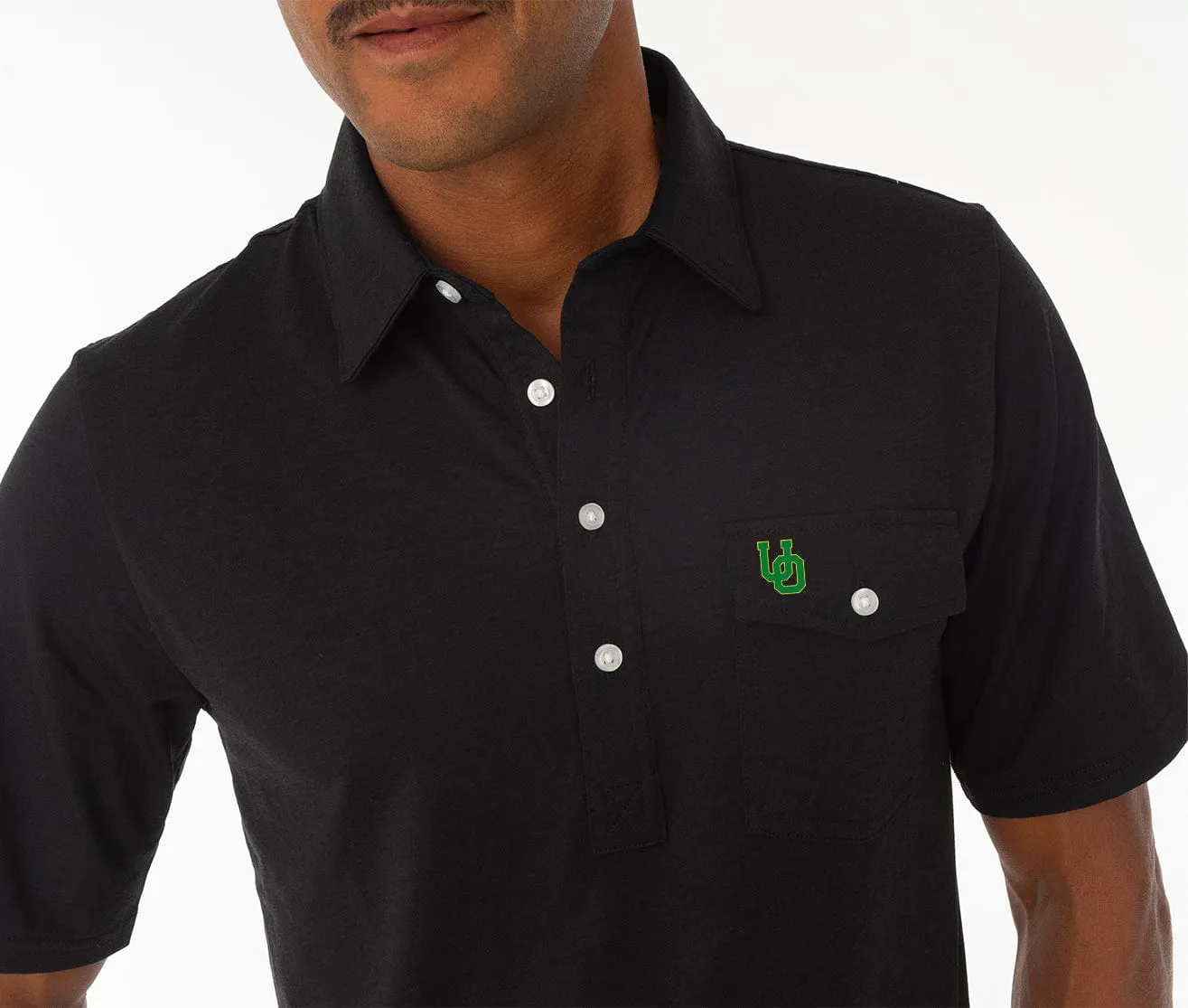Oregon - Coach's Players Shirt - Interlock - Black