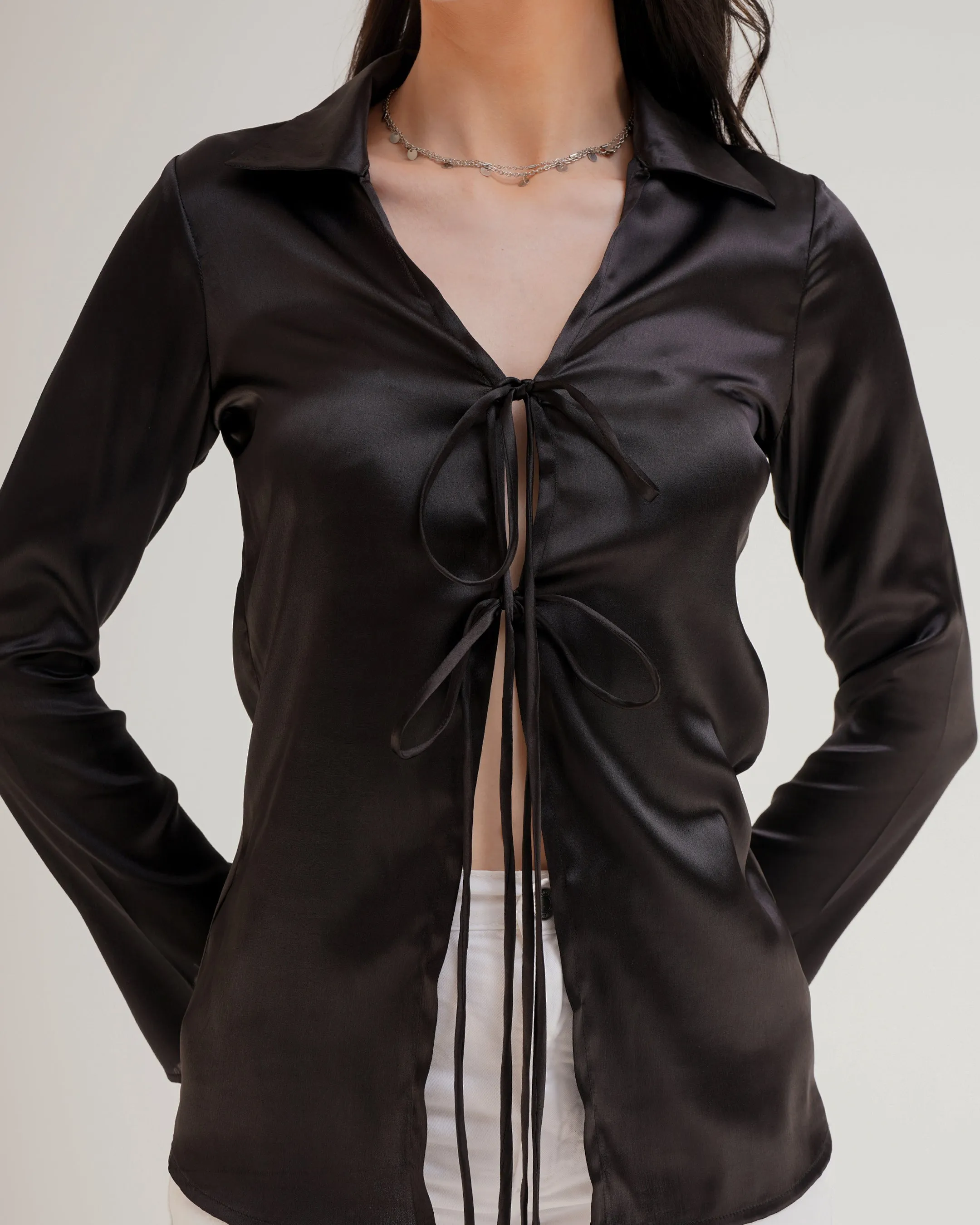 TIE UP LONGLINE TOP