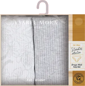 Ysabel Mora Cotton and Lace Patterned / Plain Midi Briefs 2 Pair Pack 19152