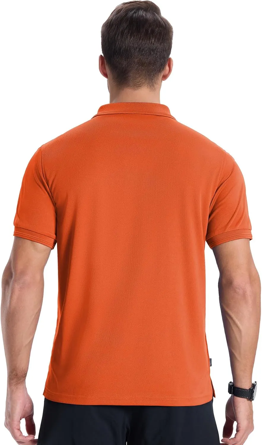 ZITY Men's 3 Pack Polo Shirts Short Sleeve Moisture-Wicking Golf Shirt Business Causal Tops